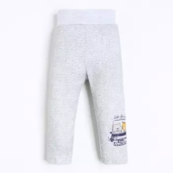 Штанишки детские, цвет серый, рост 62 см