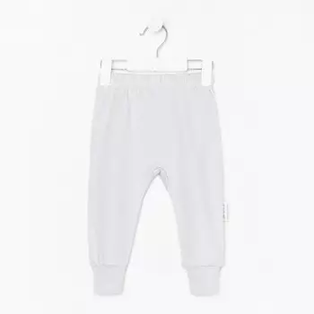 Штанишки детские, цвет серый, рост 68 см