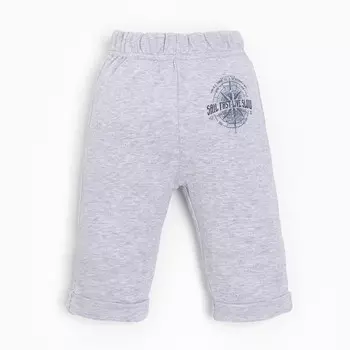 Штанишки детские, цвет серый, рост 74см