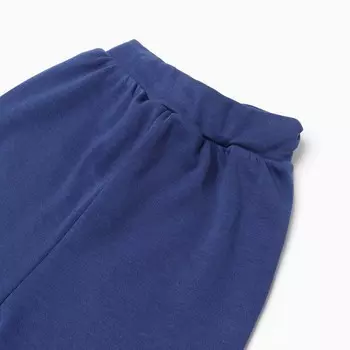 Штанишки детские, цвет синий, рост 74 см