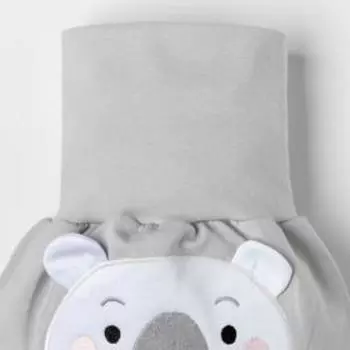 Штанишки Крошка Я «Мишка», рост 86-92 см, цвет серый