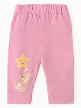 Штанишки (ползунки) детские "Зайка", цвет розовый, рост 74