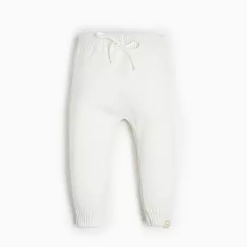 Штанишки вязаные Крошка Я, рост 68-74 см, цвет молочный