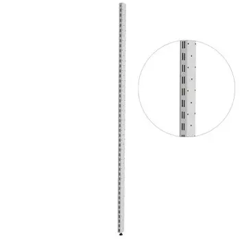 Штатив для стеллажа, двусторонний, 155 см, белый