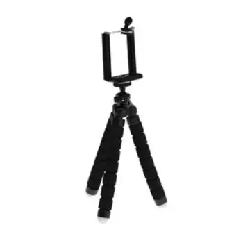 Штатив Ritmix RMH-001, настольный, гибкие ножки, до 14 см, для телефона 5.8-8 см, черный