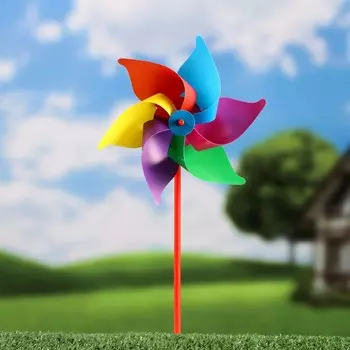 Ветерок - штекер «Ромашка» 919 см, длина 40 см, МИКС