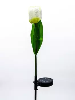 Штекер с подсветкой «Тюльпан», белый, 870 см