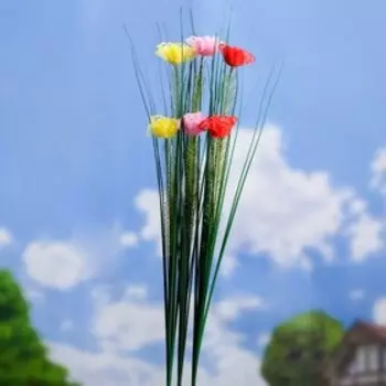 Штекер садовый "Розы" 3х3см, 75см