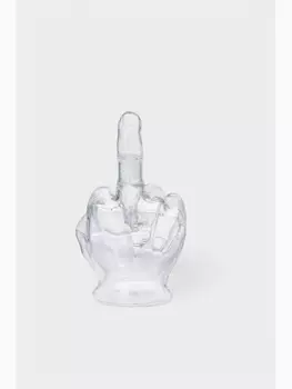 Штоф «Средний палец», 1 л, стекло, прозрачный