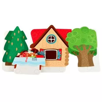 Штоковый театр: «Колобок», «Теремок», «Кот и лиса»