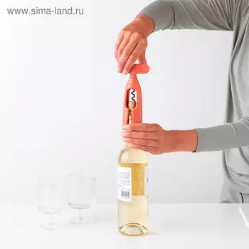 Штопор Brabantia Tasty+, цвет терракотовый