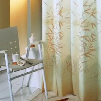 Штора для ванной Canneto, 180 х 200 см, цвет коричневый