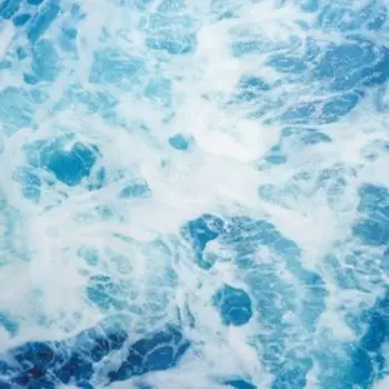 Штора для ванной Доляна Waves, с люверсами, 180×180 см, полиэстер