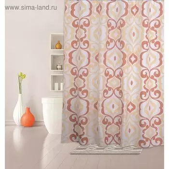 Штора для ванной комнаты 180х200 см Hermitage