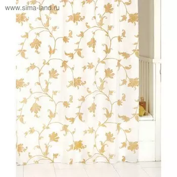 Штора для ванной комнаты 200х200 см elegant gold