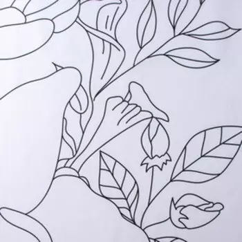 Штора для ванной Доляна «Объятия», с люверсами, 180180 см, полиэстер