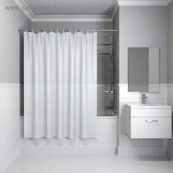Штора для ванной комнаты IDDIS PEVA P08PV11i11, размер 180 x 180 см