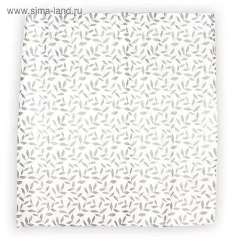 Штора для ванной комнаты Tree, тканевая, 180 х 180 см