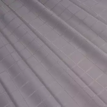 Штора для ванной «Гри Сандре», с люверсами, 180180 см, полиэстер, коричневая