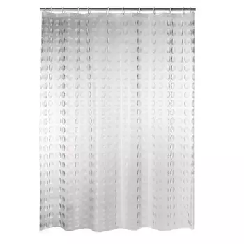 Штора для ванных комнат Loupe полупрозрачный 240х180 см