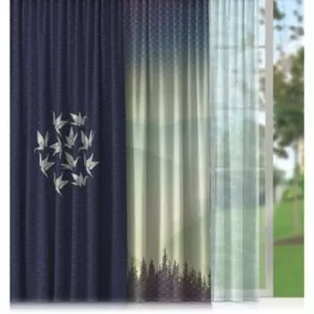 Штора Flashlights, размер 150x270 см - 2 шт