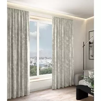 Штора «Каньон», размер 200x260 см, цвет олива