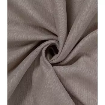Штора «Канвас», размер 200x280 см, цвет трюфель