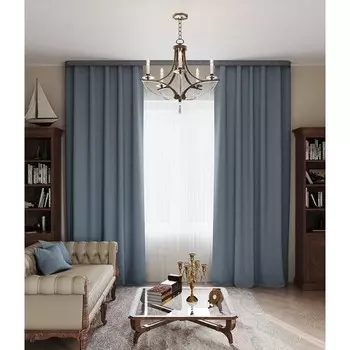 Штора «Кардиф», размер 180x260 см, цвет графит