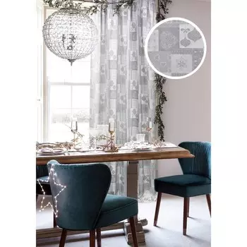 Штора на тесьме с подхватом Эскар, размер 160x270 см