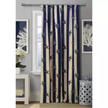 Штора на тесьме Sea Star - XL, размер 276x270 см