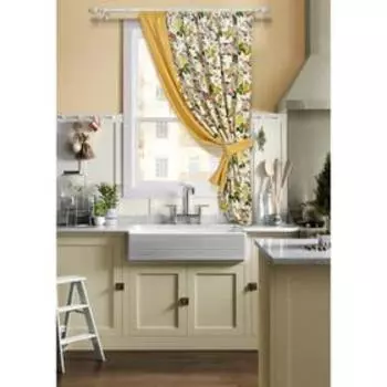 Штора на тесьме Sun Luly, размер 175x175 cм