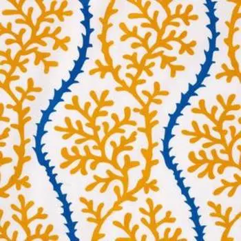 Штора портьерная Этель "Кораллы" 140*270см, 130 гр/м2, 100% хлопок