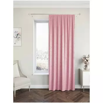 Штора портьерная, размер 150 х 260 см, лиловый