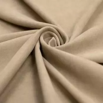 Штора портьерная, размер 200х270 см, канвас, цвет бежевый №541