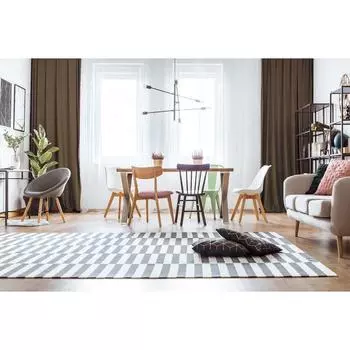 Штора портьерная, размер 200х270 см, канвас, цвет мокко №551