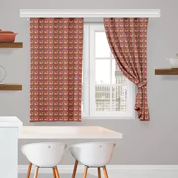 Штора, размер 145x180 см, блэкаут