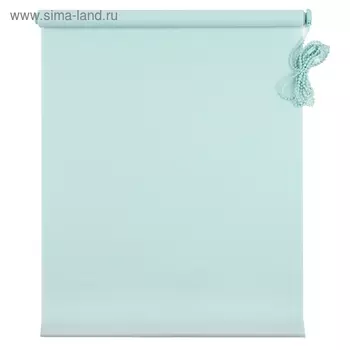 Штора рулонная 120х160 см MJ, цвет светло-зеленый