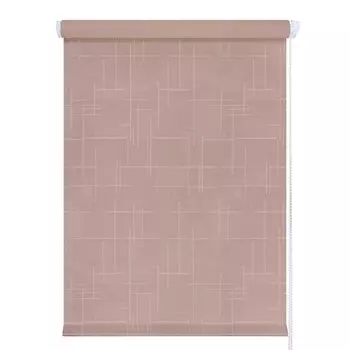 Штора рулонная «Акцент», 61,5х175 см, цвет миндаль