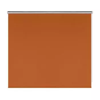 Штора рулонная Blackout Silver, 160х175 см, цвет оранжевый
