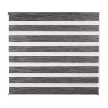 Штора рулонная Day&amp;Night, 140х175 см, цвет графит