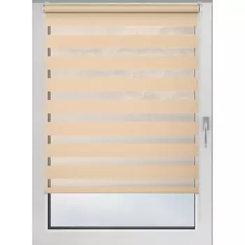 Штора рулонная Day&amp;Night, 40х160 см, цвет кремовый