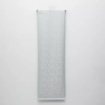 Штора рулонная «Мгла», блэкаут, 90180 см, цвет серый