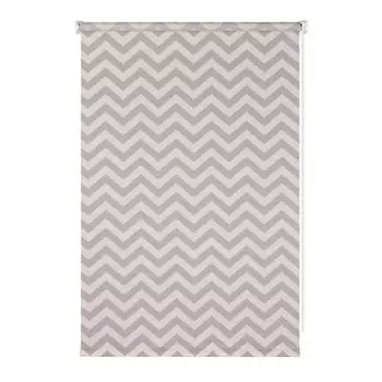 Штора рулонная Print «Зигзаг», 60х160 см, цвет серый