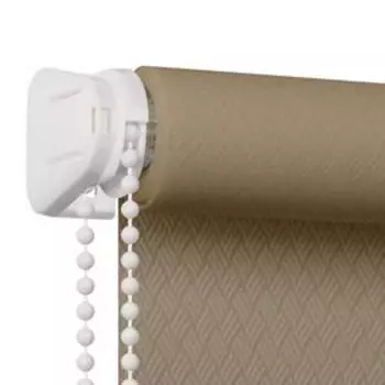 Штора рулонная Ribbed, 90х160 см, цвет бежевый