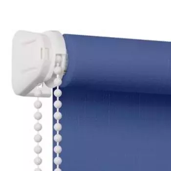 Штора рулонная Shantung, 120х150 см, цвет синий