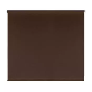 Штора рулонная Shantung, 160х175 см, цвет шоколад