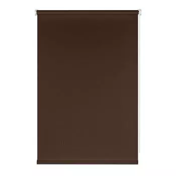 Штора рулонная Shantung, 55х160 см, цвет шоколад