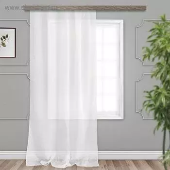 Штора-тюль Witerra деворе Капли 150х275см, белый, пэ100%