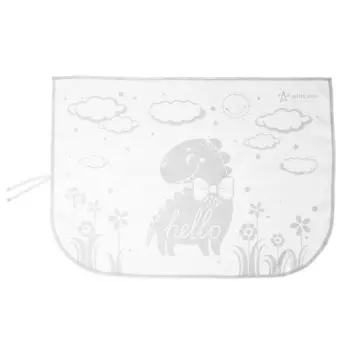 Шторка солнцезащитная на боковое стекло Airline, детская, 50х70 см, на магнитах, серая