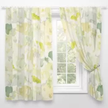 Шторы для кухни «Лесная поляна», размер 145x180 см